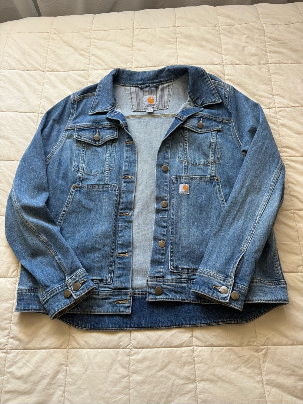 Carhartt Denim Jacket - Classic Truckee Style